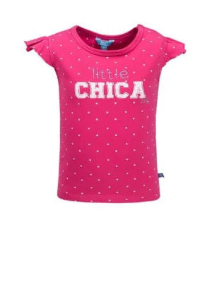Zdjęcie produktu T-shirt dziewczęcy różowy - Little Chica - Lief