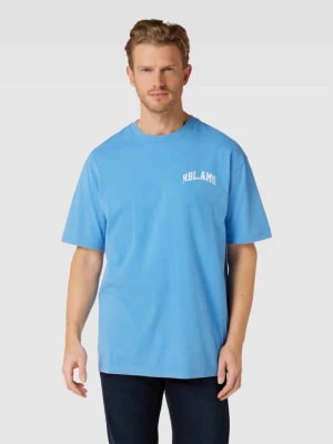 Zdjęcie produktu T-shirt o kroju oversized z nadrukiem z logo model ‘AMS Washed’ Colourful Rebel