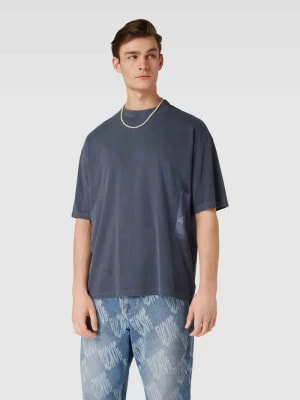 Zdjęcie produktu T-shirt o kroju oversized z nadrukiem z logo model ‘overdye’ Tom Tailor Denim
