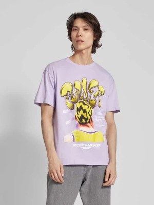 Zdjęcie produktu T-shirt o kroju oversized z nadrukiem z motywem i napisem mister tee