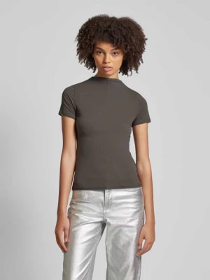 Zdjęcie produktu T-shirt w jednolitym kolorze model ‘Jen’ Weekday
