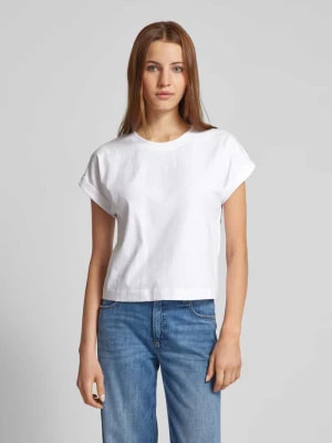 Zdjęcie produktu T-shirt w jednolitym kolorze Stefanel