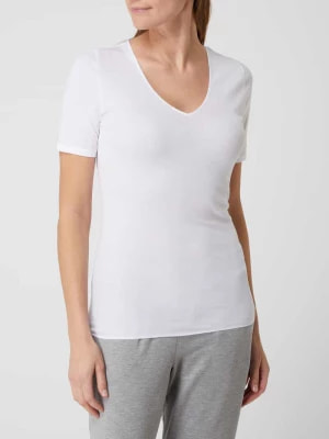 Zdjęcie produktu T-shirt z bawełny model ‘Cotton Seamless’ Hanro