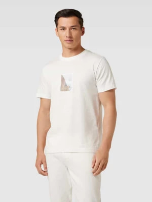 Zdjęcie produktu T-shirt z czystej bawełny z nadrukiem z motywem model ‘ALOHA’ Selected Homme