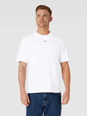 Zdjęcie produktu T-shirt o normalnym kroju z nadrukiem z logo HUGO