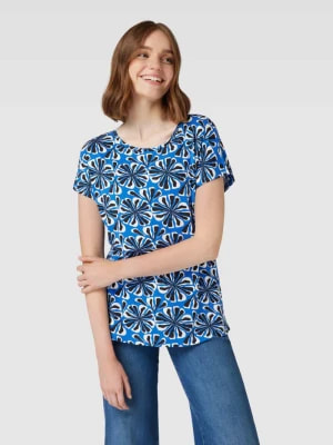 Zdjęcie produktu T-shirt z graficznym wzorem na całej powierzchni Christian Berg Woman