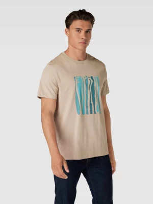 Zdjęcie produktu T-shirt z nadrukiem z logo Esprit