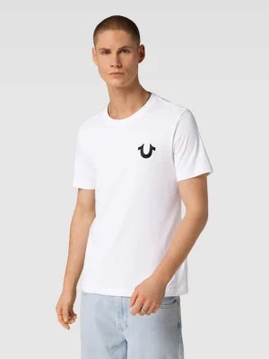 Zdjęcie produktu T-shirt z nadrukiem z logo model ‘MULTI LOGO HISTORY’ True Religion