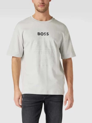 Zdjęcie produktu T-shirt z nadrukiem z logo model ‘Talboa’ BOSS Green