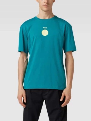 Zdjęcie produktu T-shirt z nadrukiem z logo model ‘Tee 2’ BOSS Green