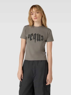 Zdjęcie produktu T-shirt z nadrukiem z logo PEQUS