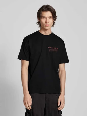 Zdjęcie produktu T-shirt z nadrukiem z napisem model ‘UNIVERSAL BODY TALK’ Vertere