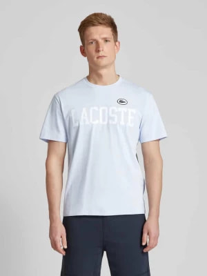 Zdjęcie produktu T-shirt z naszywką z logo model ‘FRENCH ICONICS’ Lacoste