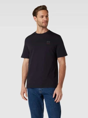 Zdjęcie produktu T-shirt z naszywką z logo model ‘VITO2’ Fire + Ice