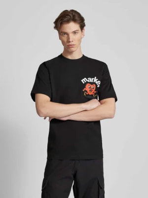 Zdjęcie produktu T-shirt z okrągłym dekoltem model ‘FRAGILE’ MARKET