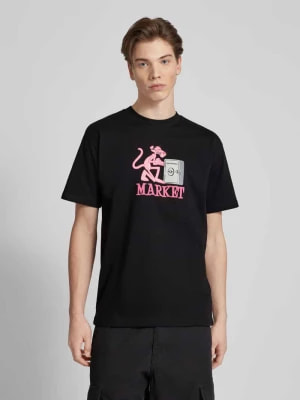 Zdjęcie produktu T-shirt z okrągłym dekoltem model ‘PINK PANTHER’ MARKET