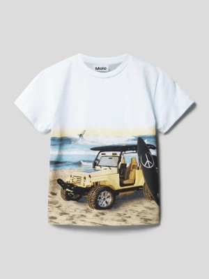 Zdjęcie produktu T-shirt z okrągłym dekoltem model ‘Rame’ Molo