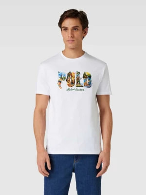 Zdjęcie produktu T-shirt z wyhaftowanym logo Polo Ralph Lauren