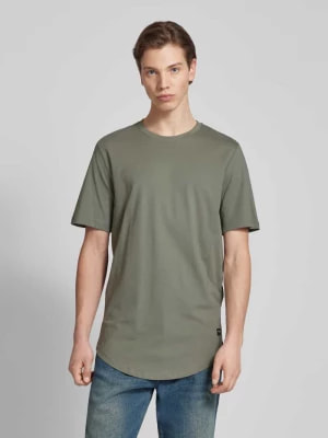 Zdjęcie produktu T-shirt z zaokrąglonym dołem model ‘ENOA’ jack & jones