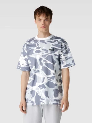 Zdjęcie produktu T-shirt ze wzorem na całej powierzchni model ‘Summer Splash’ PUMA PERFORMANCE