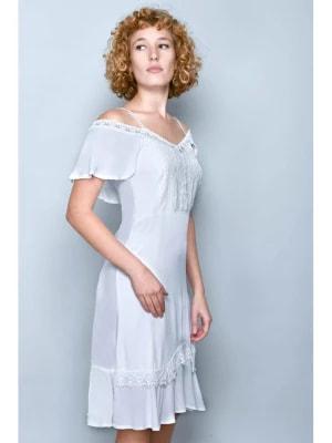 Zdjęcie produktu Tarifa Sukienka w kolorze białym rozmiar: M