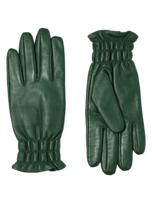 Zdjęcie produktu TATUUM Skórzane rękawiczki w kolorze zielonym rozmiar: L/XL