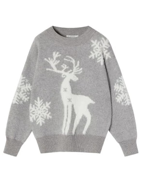 Zdjęcie produktu TATUUM Sweter w kolorze szaro-białym rozmiar: XL