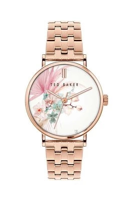 Zdjęcie produktu Ted Baker zegarek damski kolor różowy