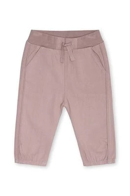 Zdjęcie produktu That's mine spodnie dziecięce Floke kolor różowy gładkie