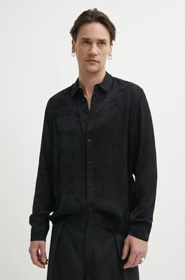 Zdjęcie produktu The Kooples koszula męska kolor czarny regular z kołnierzykiem klasycznym HCCL28062K