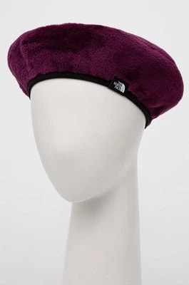 Zdjęcie produktu The North Face beret kolor fioletowy