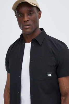 Zdjęcie produktu The North Face koszula M Murray Button Shirt męska kolor czarny regular z kołnierzykiem klasycznym NF0A879PJK31
