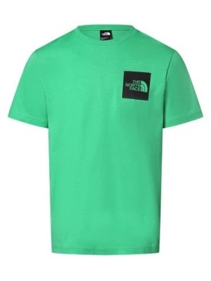Zdjęcie produktu The North Face Koszulka męska Mężczyźni Bawełna zielony jednolity,