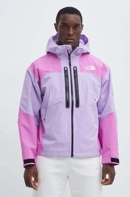 Zdjęcie produktu The North Face kurtka męska kolor fioletowy przejściowa oversize NF0A879EVFO1
