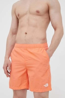 Zdjęcie produktu The North Face szorty kąpielowe kolor pomarańczowy