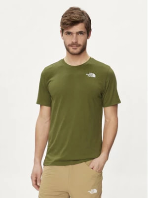 Zdjęcie produktu The North Face T-Shirt Foundation Mountain Lines NF0A8830 Zielony Regular Fit