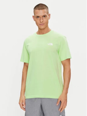 Zdjęcie produktu The North Face T-Shirt Simple Dome NF0A87NG Zielony Regular Fit