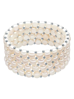 Zdjęcie produktu The Pacific Pearl Company Bransoletka perłowa w kolorze białym rozmiar: onesize