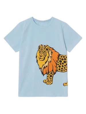 Zdjęcie produktu THE STRIPED CAT Koszulka w kolorze błękitno-jasnobrązowym rozmiar: 98/104