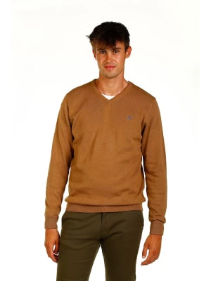 Zdjęcie produktu The Time of Bocha Sweter w kolorze jasnobrązowym rozmiar: XL
