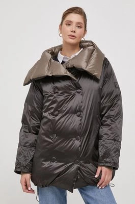Zdjęcie produktu Tiffi kurtka puchowa dwustronna damska kolor beżowy zimowa