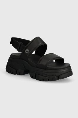Zdjęcie produktu Timberland sandały skórzane Adley Way Sandal damskie kolor czarny TB0A5URZ0151
