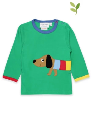Zdjęcie produktu Toby Tiger Koszulka "Multi Sausage Dog" w kolorze zielonym rozmiar: 116