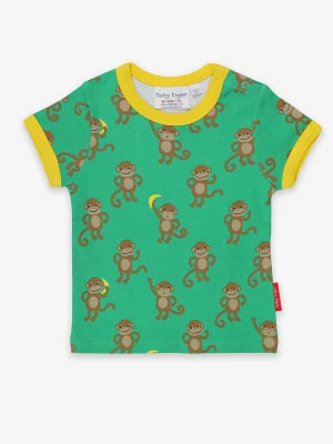 Zdjęcie produktu Toby Tiger Koszulka w kolorze zielonym rozmiar: 116