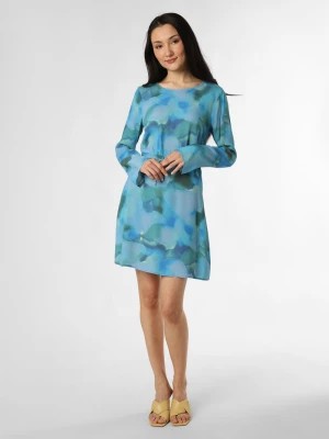 Zdjęcie produktu Tom Tailor Denim Sukienka damska Kobiety wiskoza niebieski wzorzysty,