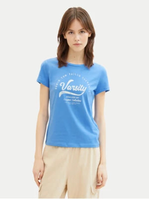 Zdjęcie produktu Tom Tailor Denim T-Shirt 1040185 Niebieski Regular Fit