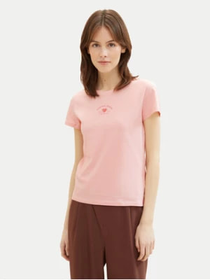 Zdjęcie produktu Tom Tailor Denim T-Shirt 1040185 Różowy Regular Fit