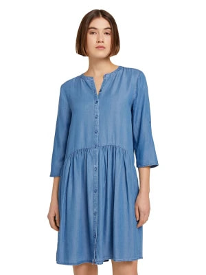 Zdjęcie produktu Tom Tailor Sukienka w kolorze niebieskim rozmiar: L