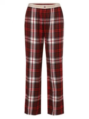 Zdjęcie produktu Tommy Hilfiger Damskie spodnie od piżamy Kobiety niebieski|czerwony|biały w kratkę,