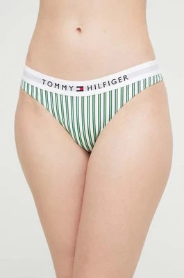 Zdjęcie produktu Tommy Hilfiger figi kąpielowe kolor zielony